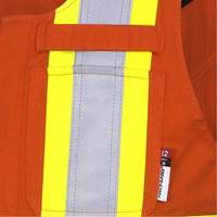 7712 FR-Tech&reg; Flame-Resistant Overalls, Small, High Visibility Orange Nuna Depot Inc.