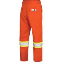 7763 FR-Tech&reg; 88/12 Arc Rated High-Visibility Safety Pants, 30, x 30, High Visibility Orange, 9.7 cal/cm² Nuna Depot Inc.