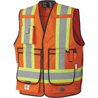 7732 FR-Tech&reg; Flame-Resistant Arc Surveyor's Vest, Small, High Visibility Orange, 9.7 cal/cm² Nuna Depot Inc.