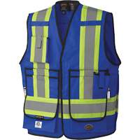 7733 FR-Tech&reg; Flame-Resistant Arc Surveyor's Vest, Small, Royal Blue, 9.7 cal/cm² Nuna Depot Inc.