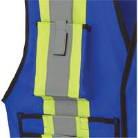 7733 FR-Tech&reg; Flame-Resistant Arc Surveyor's Vest, Small, Royal Blue, 9.7 cal/cm² Nuna Depot Inc.