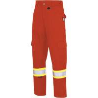 7765 FR-Tech&reg; 88/12 Arc Rated High-Visibility Safety Cargo Pants, 30, x 32, High Visibility Orange, 10 cal/cm² Nuna Depot Inc.
