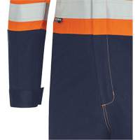 7702BB Combinaison de s&eacute;curit&eacute; FR-Tech 2 tons, Taille 36, Bleu marin/Orange, 10 cal/cm² Nuna Depot Inc.