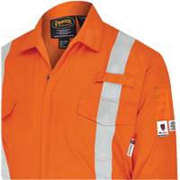 7702BB Combinaison de s&eacute;curit&eacute; FR-Tech 2 tons, Taille 36, Bleu marin/Orange, 10 cal/cm² Nuna Depot Inc.