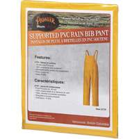 577P Storm Master&reg; Bib Pants, Small, Polyester/PVC, Yellow Nuna Depot Inc.