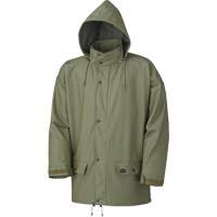 D7000 Stretch Rain Jacket, Polyurethane, X-Small, Green Nuna Depot Inc.