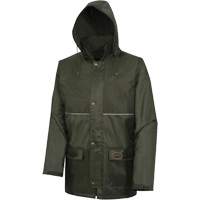 D8120J Nailhead Ripstop Tree Planter Hooded Jacket, Polyester/PVC, X-Small, Green Nuna Depot Inc.