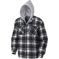 415BG Quilted Hooded Shirt, Men's, X-Small, Multi-Colour Nuna Depot Inc.
