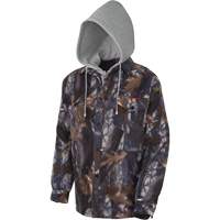 415CM Quilted Hooded Shirt, Men's, X-Small, Multi-Colour Nuna Depot Inc.