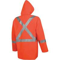 576J High-Visibility FR Rain Jacket, Small, High Visibility Orange Nuna Depot Inc.
