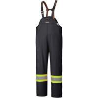 5895BK Flame-Resistant Waterproof Stretch Bib Pants, X-Small, Black Nuna Depot Inc.