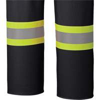 5895BK Flame-Resistant Waterproof Stretch Bib Pants, X-Small, Black Nuna Depot Inc.