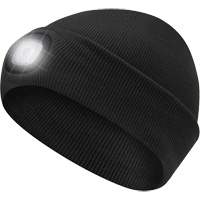 5678 Knit Toque with LED Headlight, Fleece Lining, One Size, Black Nuna Depot Inc.