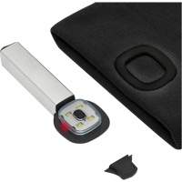 5678 Knit Toque with LED Headlight, Fleece Lining, One Size, Black Nuna Depot Inc.