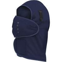 565N Long-Necked Hardhat Liner, Fleece Lining, One Size, Navy Blue Nuna Depot Inc.
