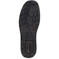 1027 Bottes de travail 8" noires, Cuir, Embout Acier, Taille 10 Nuna Depot Inc.