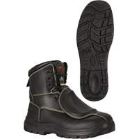 1060 Bottes de s&eacute;curit&eacute; avec protection m&eacute;tatarsienne, Cuir, Taille 10 Nuna Depot Inc.
