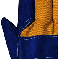 630 Blue Insulated Fitter's Gloves, One Size, Split Cowhide Palm, Boa Inner Lining Nuna Depot Inc.