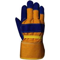 655 Insulated Fitter's Gloves, One Size, Split Cowhide Palm, Boa Inner Lining Nuna Depot Inc.