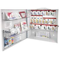 Armoire pour premiers soins SmartCompliance, R&eacute;pond &agrave; la norme CSA Z1220-17 type 2 environnements &agrave; faible risque, Petit (2-25 travailleurs) Nuna Depot Inc.