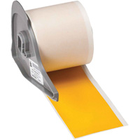 All-Weather Permanent Adhesive Label Tape, Vinyl, Yellow, 2" Width Nuna Depot Inc.