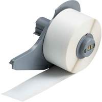 All-Weather Permanent Adhesive Label Tape, Vinyl, White, 1" Width Nuna Depot Inc.