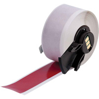 Multi-Purpose Label Tape, Vinyl, Red, 1" Width Nuna Depot Inc.