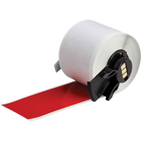 Multi-Purpose Label Tape, Vinyl, Red, 1.9" Width Nuna Depot Inc.