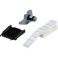 Raised Panel Labels, Polyester, 1.2" L x 1.9" H, White Nuna Depot Inc.