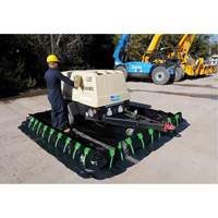 Ultra-Containment Berm&reg;, 179 US gal. Capacity, 4' W x 6' L x 12" H, Stake Wall Nuna Depot Inc.