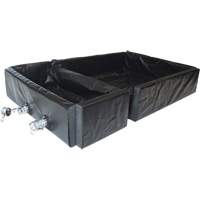 Ultra-Track Berm, 144 US gal. Capacity, 4' W x 6' L x 12" H, Foam Wall Nuna Depot Inc.