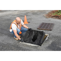 Bac de r&eacute;tention carr&eacute; Ultra-Drain Guard avec orifice de trop-plein, Huile & s&eacute;diments, 16" - 28" lo x 20" - 36" la Nuna Depot Inc.
