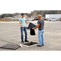 Barri&egrave;re flottante contre les Archaea Ultra-Drain Guard, Bior&eacute;m&eacute;diation/Huile & s&eacute;diments, 48" lo x 36" la Nuna Depot Inc.