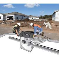 Bac de r&eacute;tention grande capacit&eacute; Ultra-Drain Guard, Huile & s&eacute;diments, 60" lo x 60" la Nuna Depot Inc.