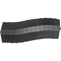 Medium Ultra-Sidewinder Cable Protection System avec capuchons, 33" x 9,8" x 1,4", 260 lb (0,13 tonnes) Nuna Depot Inc.