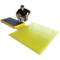 Ultra-Spill Deck flexible, &agrave; vessie, 2 barils, Capacit&eacute; de d&eacute;versement 88 gal. US, 48" x 27" x 5" Nuna Depot Inc.