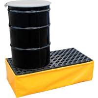 Ultra-Spill Pallet flexible, 2 barils, Capacit&eacute; de d&eacute;versement 66 gal. US, 48" x 24" x 14" Nuna Depot Inc.