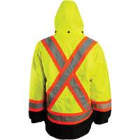 7-in-1 Jacket, Polyester, High Visibility Orange, Small Nuna Depot Inc.