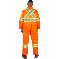 Combinaison de s&eacute;curit&eacute; non doubl&eacute;e, Petit, Orange haute visibilit&eacute; Nuna Depot Inc.