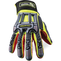 Rig Lizard&reg; 2028X Cut-Resistant Gloves, 6/X-Small, Synthetic/HPPE Palm, Elastic/Hook & Loop Cuff Nuna Depot Inc.