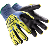 Helix&reg; 3016 Impact Gloves, 7/Small, HPPE Palm, Elastic/Knit Wrist Cuff Nuna Depot Inc.
