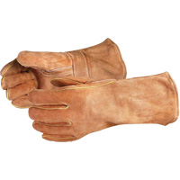 Gants de soudage bruns de luxe Endura 505BS, Cuir de vache refendu, Taille Grand Nuna Depot Inc.