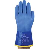 AlphaTec&reg; 23-202 PVC Gloves, Size 8, 11.8" L, Cotton, Fleece Inner Lining Nuna Depot Inc.