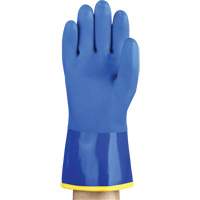 AlphaTec&reg; 23-202 PVC Gloves, Size 8, 11.8" L, Cotton, Fleece Inner Lining Nuna Depot Inc.