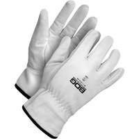 Puncture-Resistant Driver Gloves, Small, Grain Goatskin Palm Nuna Depot Inc.