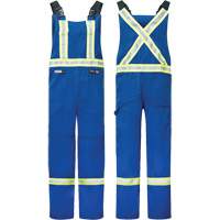 Westex&reg; DH Antistatic 6.5 oz. Flame Resistant Bib Pants, Small, Royal Blue Nuna Depot Inc.