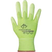 Gants haute visibilit&eacute; r&eacute;sistants &agrave; la coupe S21TXUGFN, Taille 5/2T-petit, Calibre 21, Rev&ecirc;tement Nitrile, Enveloppe en TenActiv, ASTM ANSI niveau A9 Nuna Depot Inc.