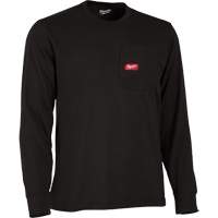 T-shirt &agrave; manches longues avec poches Gridiron, Hommes, Petit, Noir Nuna Depot Inc.