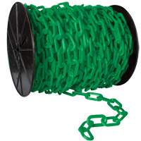 Chaîne de s&eacute;curit&eacute; en plastique robuste, Jaune Nuna Depot Inc.