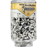 Zebras Disposable Earplugs Refill for EcoStation&reg;  Earplug Dispenser, Bulk - Canister Nuna Depot Inc.